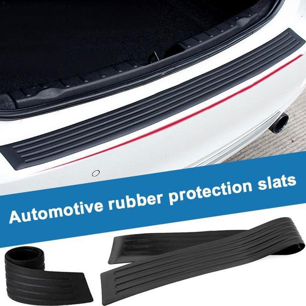 Luggage guard plate rear bumper guard rubber pad guard sill car rear door Anti-scratch threshold baffle rear F8E2