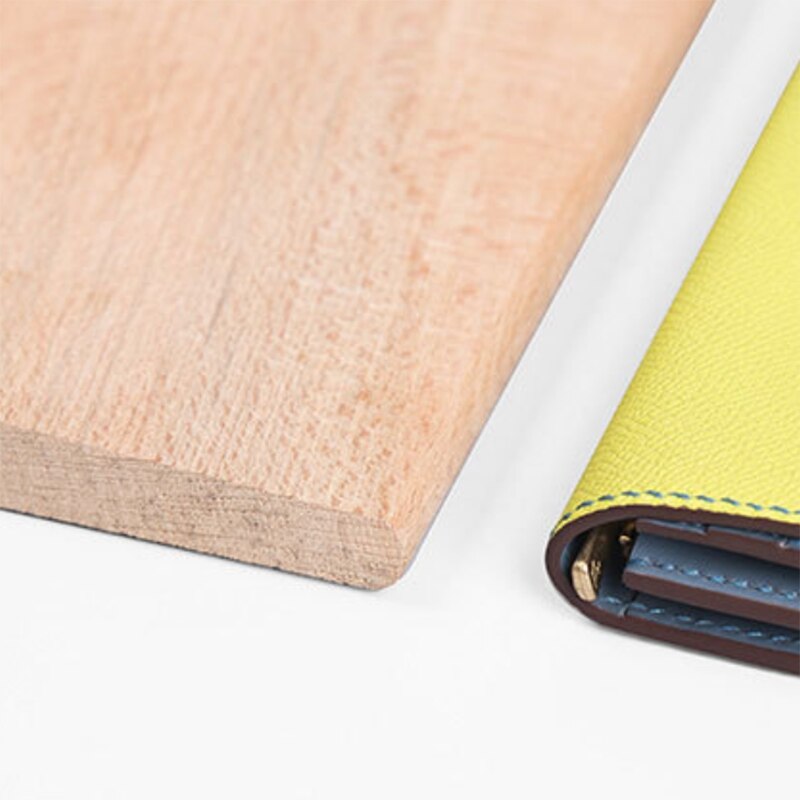 Artisanat cuir bricolage intérieur et extérieur bâton bois Assistant outil 250X150mm 12/18mm d'épaisseur