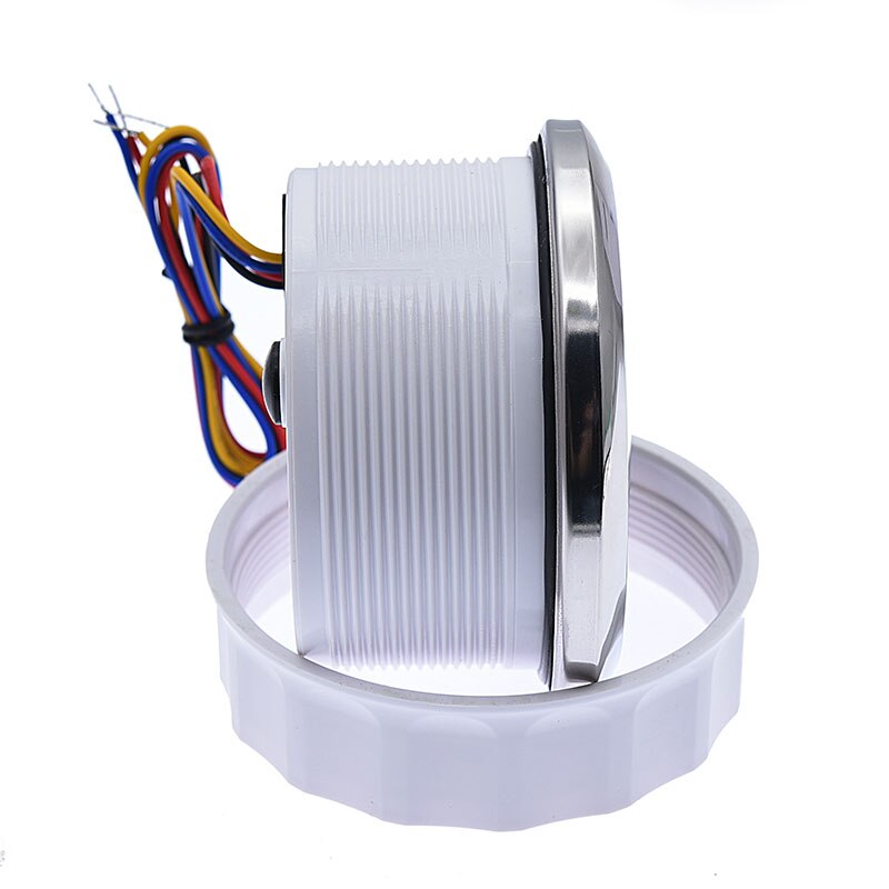 85mm Tachometer 3000 6000 7000 8000 RPM Tacho With 7 Colors Backlight Marine Boat RPM Meter Gauge LCD Tacho Digital Hour Meter