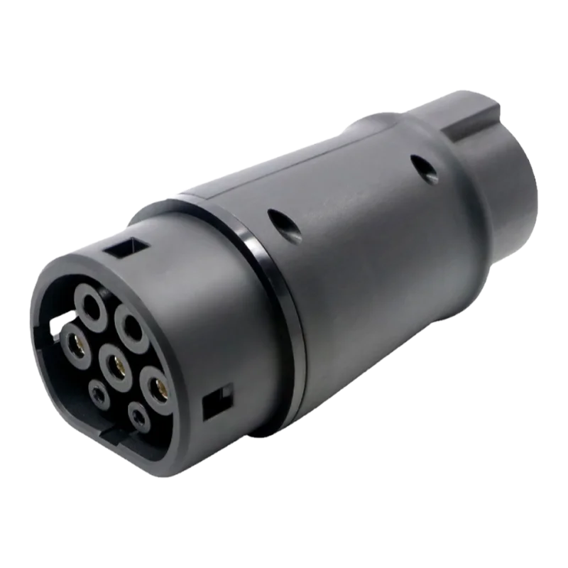 SUSUTOO EVSE Adapter 16A 32A Elektrische Fahrzeug Auto EV Ladegerät Stecker SAE J1772 Buchse Typ 1 Zu Typ 2 EV Adapter Buchse