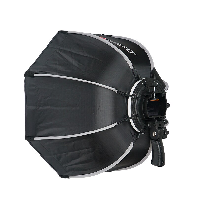 Triopo 90cm foto ottekant paraply lys softbox med håndtag til godox  v860ii tt600 flash paraply fotografering udendørs soft box