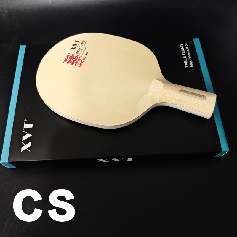 XVT HINOKI BALSA Carbon Tischtennis paddel/Tischtennis Klinge Hinoki Holz + Basla holz + Cabon faser Freies: Licht Grün