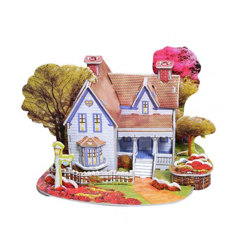 3D Papier Board Puzzel Bouw Monteren Vroeg Leren Speelgoed Kinderen Verf Educatief Speelgoed Voor Kinderen verjaardagscadeautjes