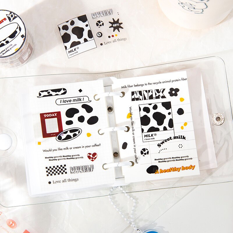 6 Stks/partij Kleurrijke Paradijs Serie Papier Decoratieve Tape Pet Tape