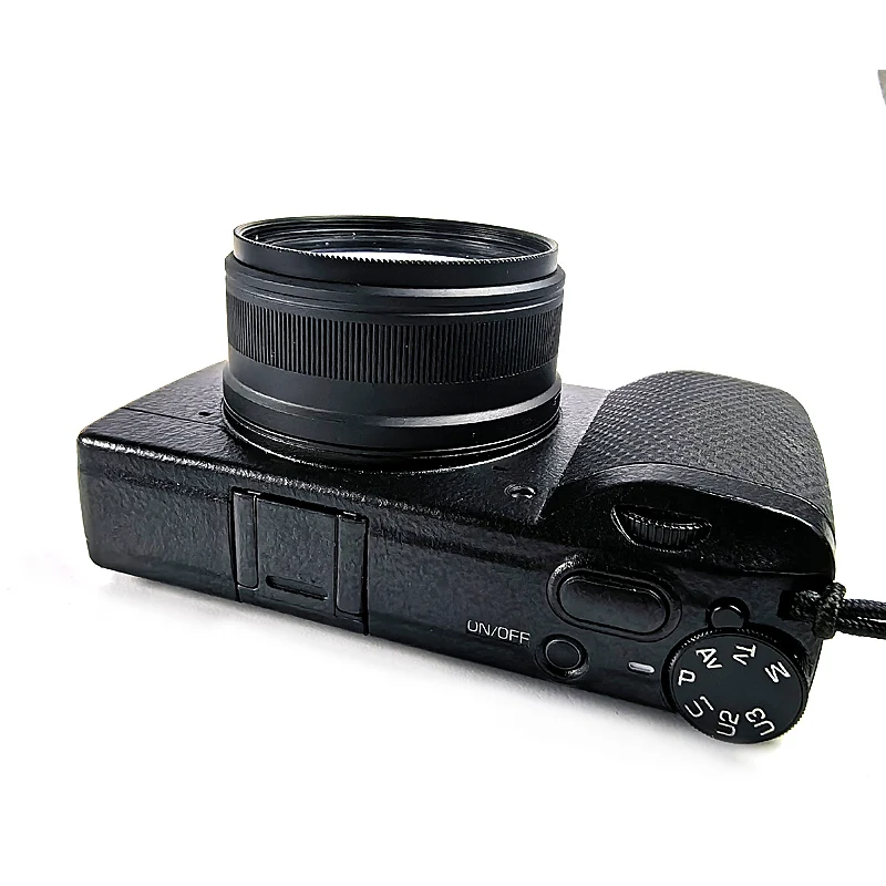 Bayonet Metal Square Lens Hood for Ricoh GR III GR IIIX GR3 GR3x Standard Fitlers Can Be Installed