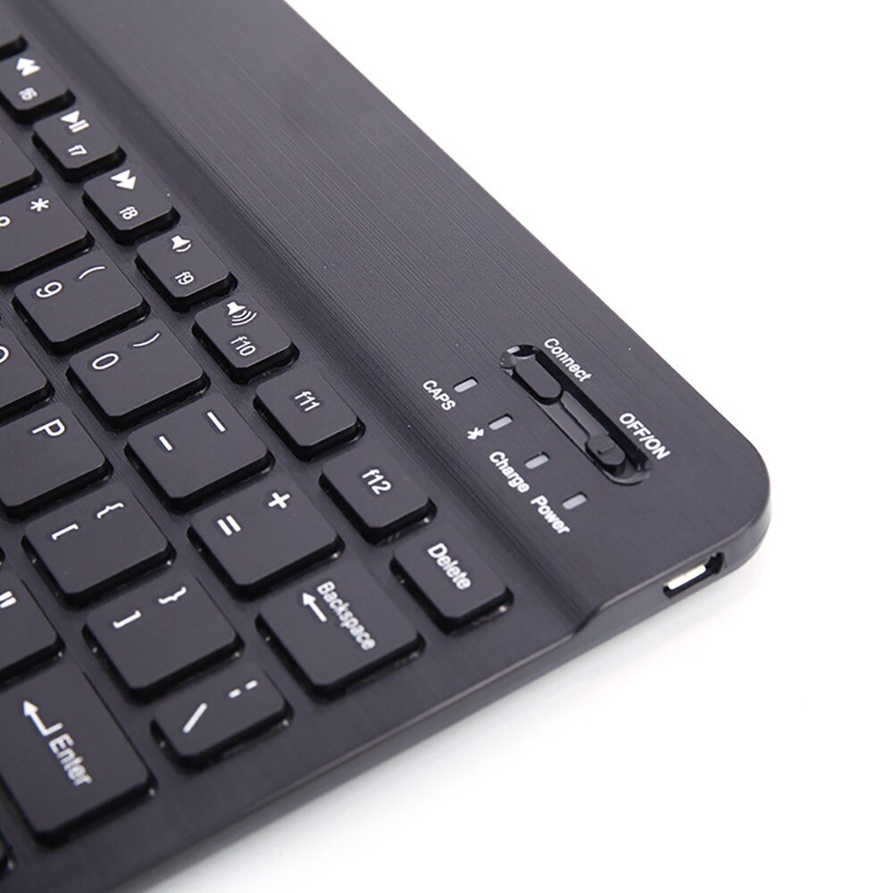 Ultra Dünne Drahtlose Tastatur Bluetooth Tastatur für LG G Pad 10,1 V700/Pad 3 III 10,1 FHD Tablette Mini bluetooth Tastatur + Halterung