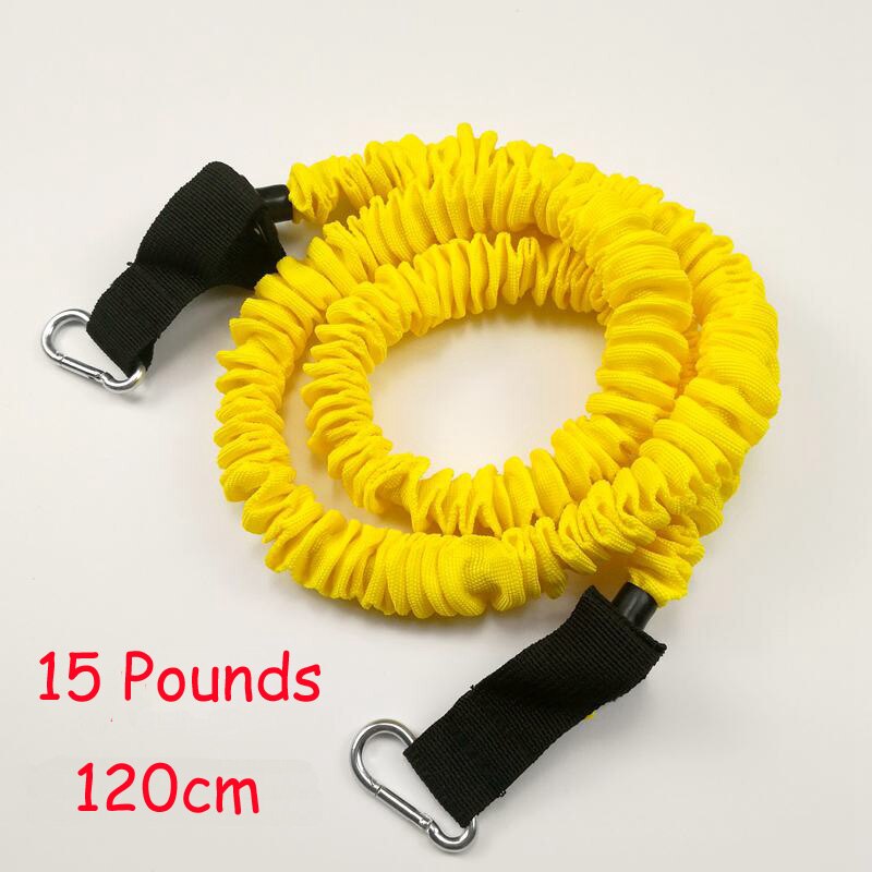 120cm Latex Rubber Pull Rope Resistance Band Multifunction Fitness Training High Jump Trainer Volleyball Taekwondo Kick