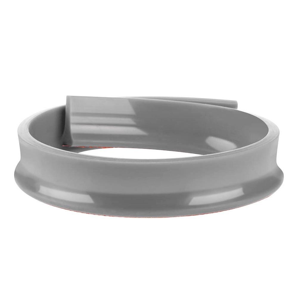 Silicone water strip rubber Stopper Collapsible Shower Threshold Water Dam Shower Barrier and Retention System gray #5