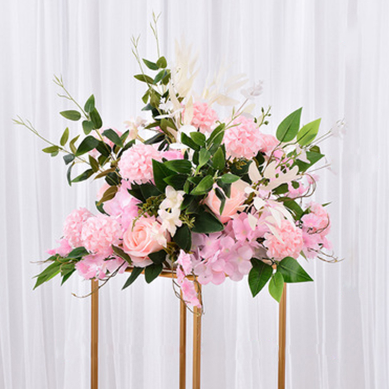 Kunstseide Blumen Ball für Hochzeits feier Dekoration Bühne Anzeige Fenster Dekoration Simulation Blume Hochzeit Zubehör: Grau