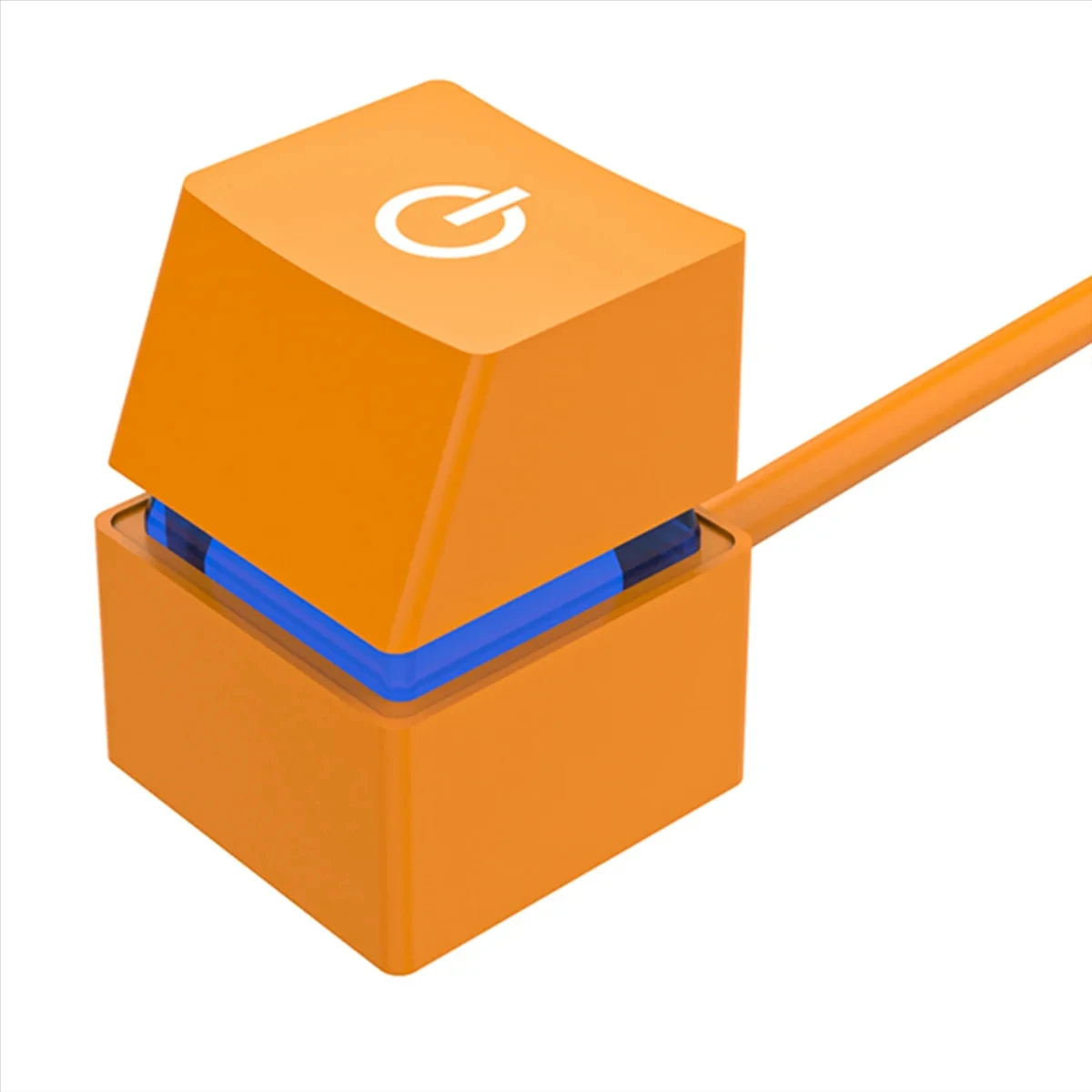 Computer External Desktop Switch Button Extension Cord Mechanical Keyboard Feel One-key Switch Computer Peripheral Switch Button