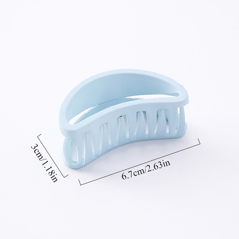 Kvinde akryl hår kløer hår tilbehør spidse hårspænder hårnåle damer hårgreb hovedbeklædning piger ornamenter krabbe: A1