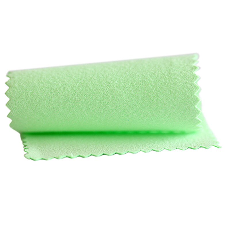 10pcs Clean Cleaning Cloth Polishing Cloth For Sterling Platinum Jewelry Anti Tarnish