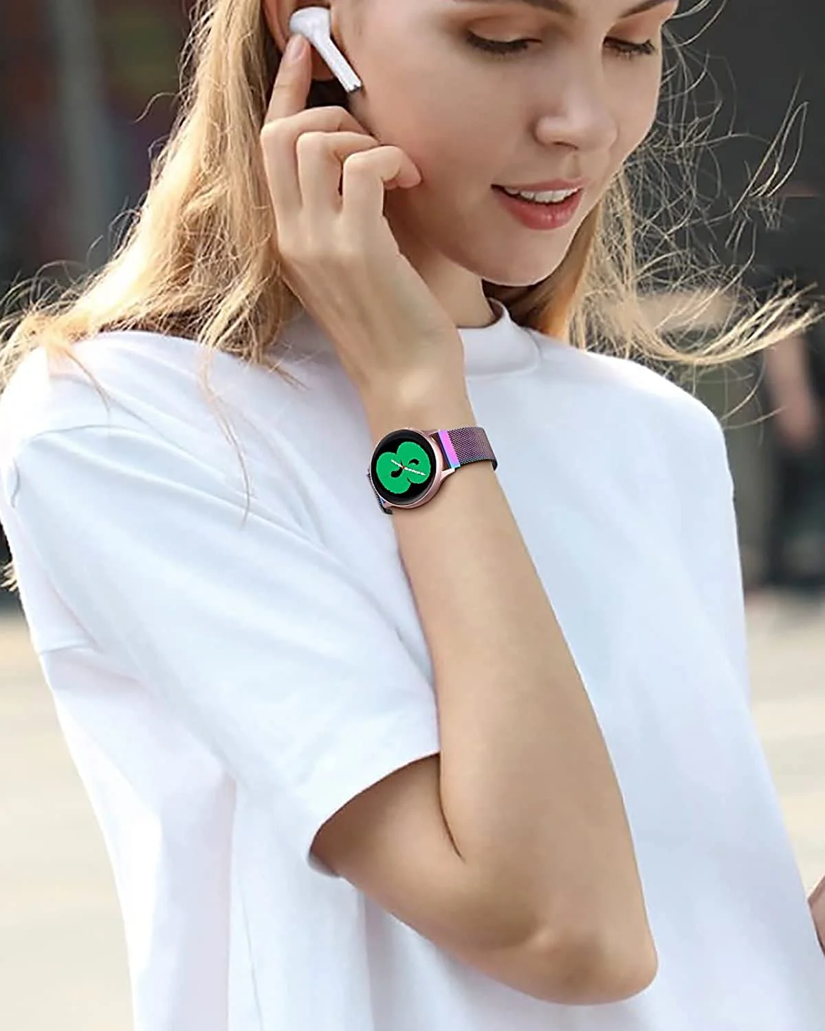 Metalrem til xiaomi watch  s3 s1 active smartwatch rustfri stålrem til mi watch color 2 / mi watch color sportarmbånd