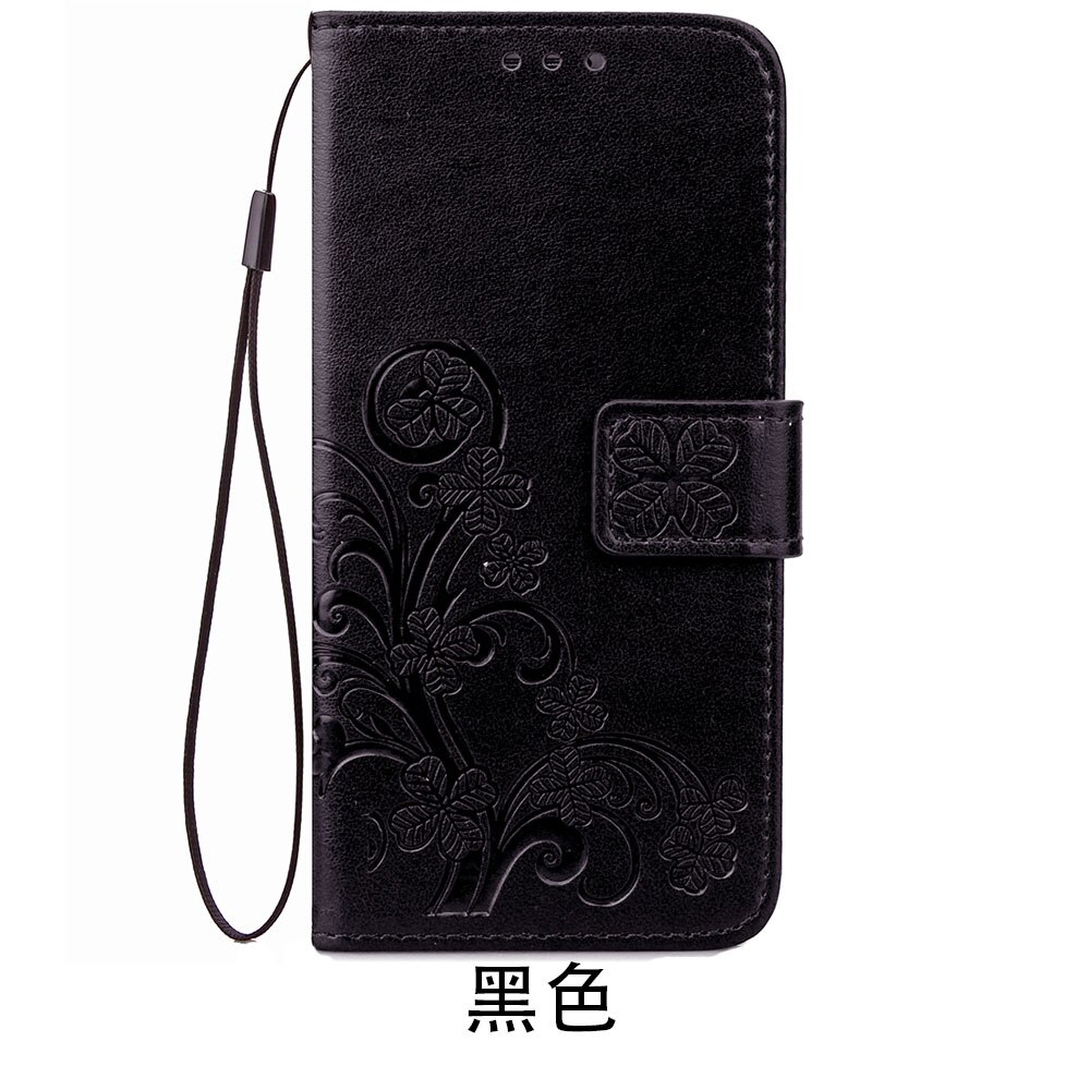Case voor Samsung Galaxy A30S EEN 30S Global SM A307FN A307FN/DS Portemonnee Flip Telefoon Lederen Cover SM-A307FN SM-A307FN/DS Case: Black