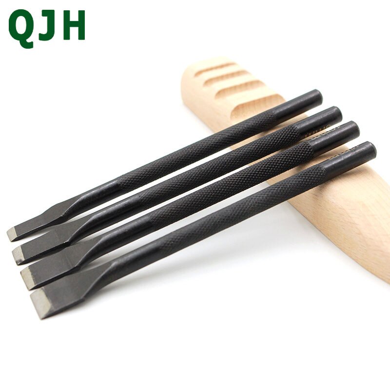 3/5/6/8/10/12mm Leathercraft Tool Slot Punches Flat Tip Straight Punch Hollow Cutter DIY Hand Work Leather Flat Punch Belt Tools