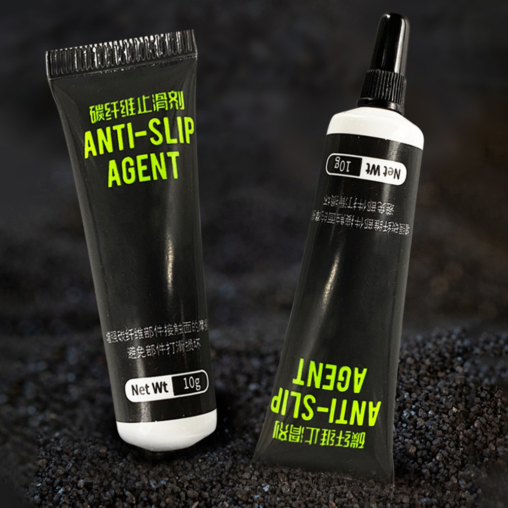 10g Carbon Fiber Bike Parts Anti Slip Grease Carbon Fiber Surfaces Protection Accessory for MTB Bikes Handbars Seatpost Stems