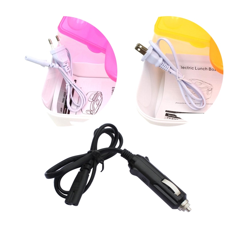Lunch Box Power Cord Electric Heated Lunch Box Power Cord Adapter for