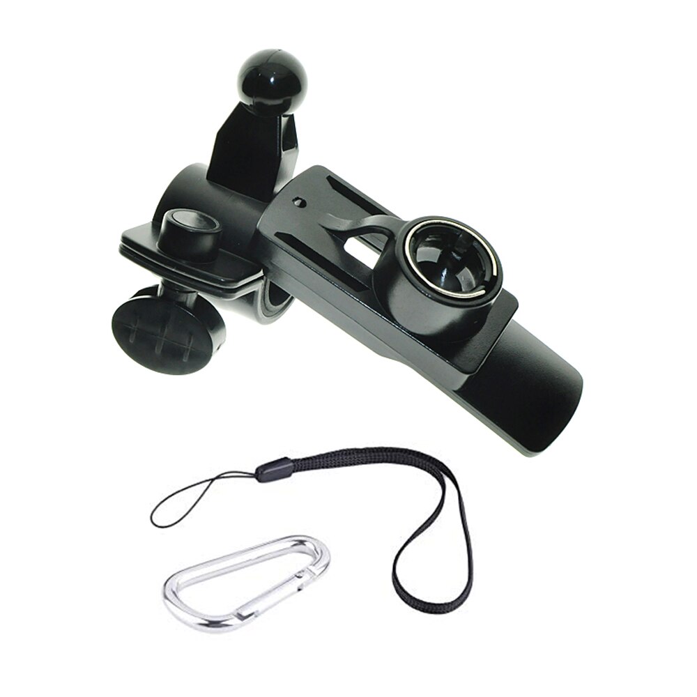 Fiets Motorfiets Stuur/Auto Cup Voorruit Houder Voor Garmin Dakota 10/20 Gpsmap 62/62S/62st/62sc/62stc 64/64S/64st: zwart