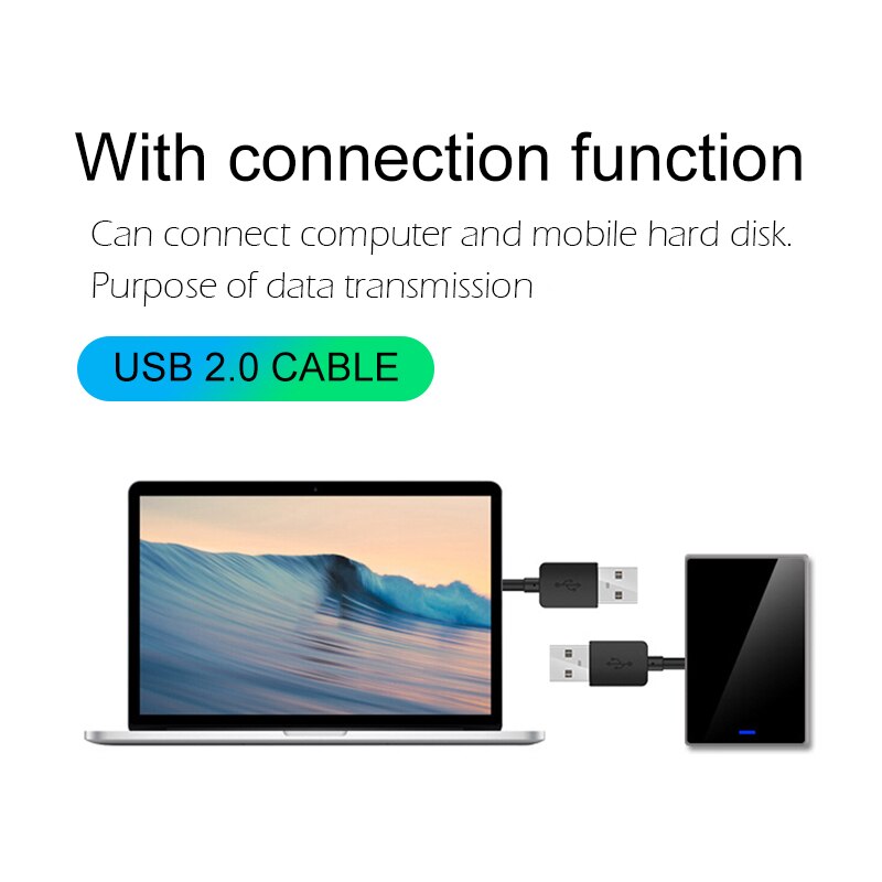 USB Extension Cable Cord High Speed 2.0 usb Male to Female Extender Cables For Computer Laptop Set Top Box TV Hard Disk 1m 2m 3m