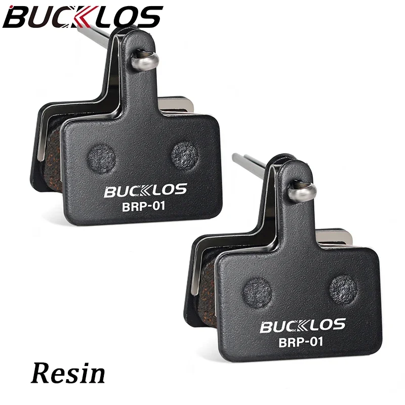 BUCKLOS Bike Resin Disc Brake Pads for SHIMANO MT200 M445 M575 MTB Brake Pad Road Mountain Bicycle Hydraulic Disc Brake Pads: Yellow