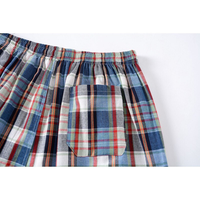 Summer Mens 100% Cotton Sleep Bottoms Pajamas Shorts Sleepwear Pants Pajamas Male home Sleep Shorts Men Sleeping Shorts XL-3XL