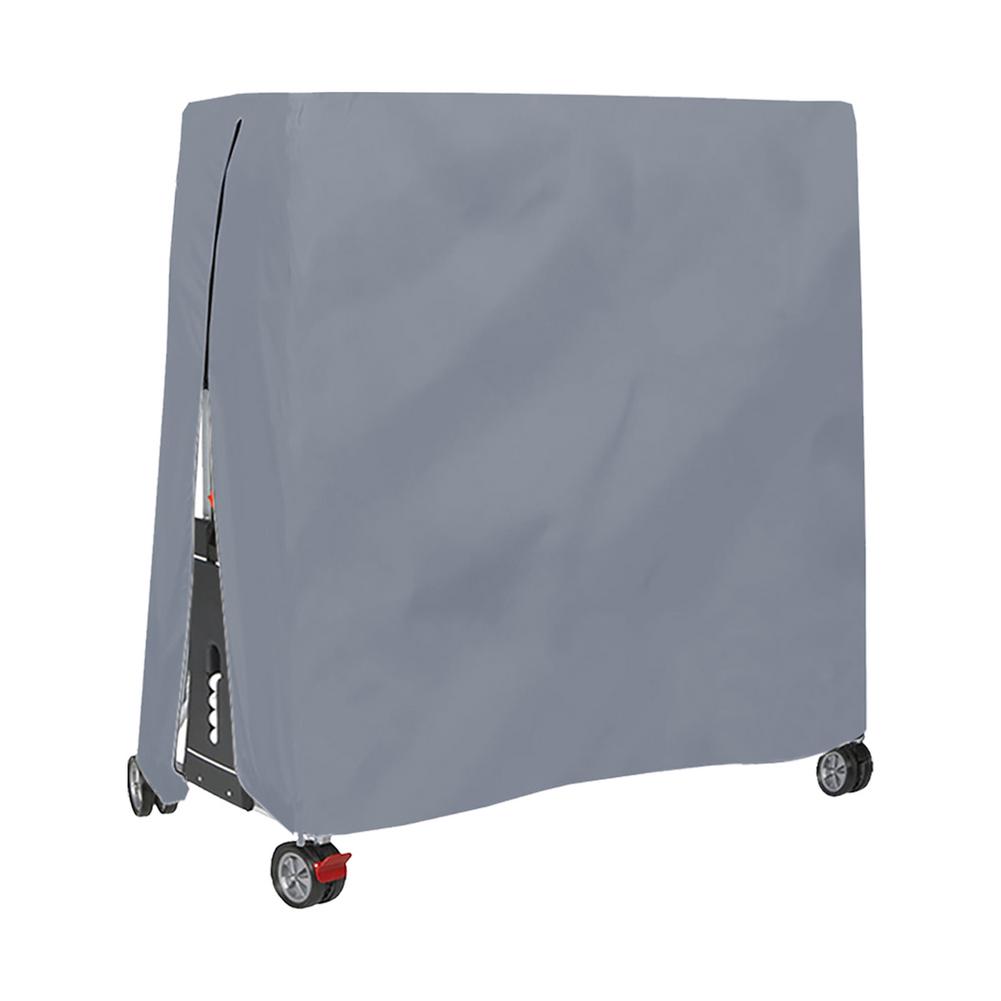 Funda de mesa de Ping Pong plegable para exteriores, Protector de mesa de Ping Pong ajustable, antipolvo, impermeable, color negro, útil para el hogar, novedad: C