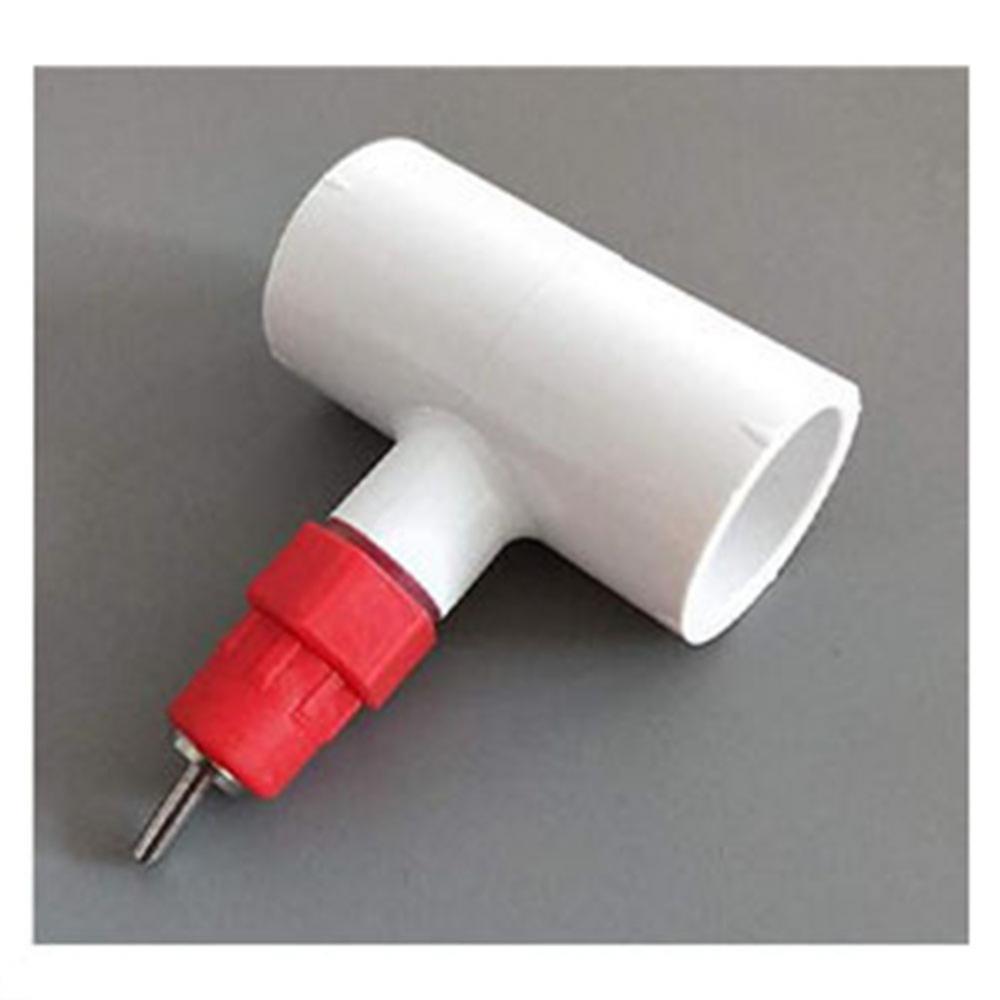 10Pcs Automatic Poultry Rabbit Watering System Three-way Tube Chicken Drink Cup
