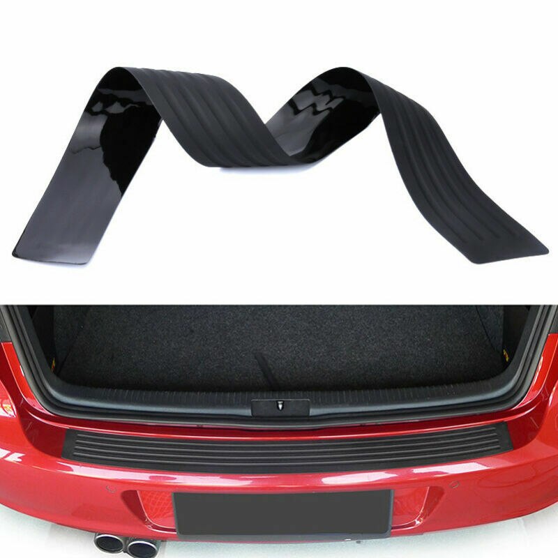 Kofferbak Beschermende Bumper Strip Auto Achterbumper Guard Rubber Protector Cover Sill Plaat Trunk Suv Pad