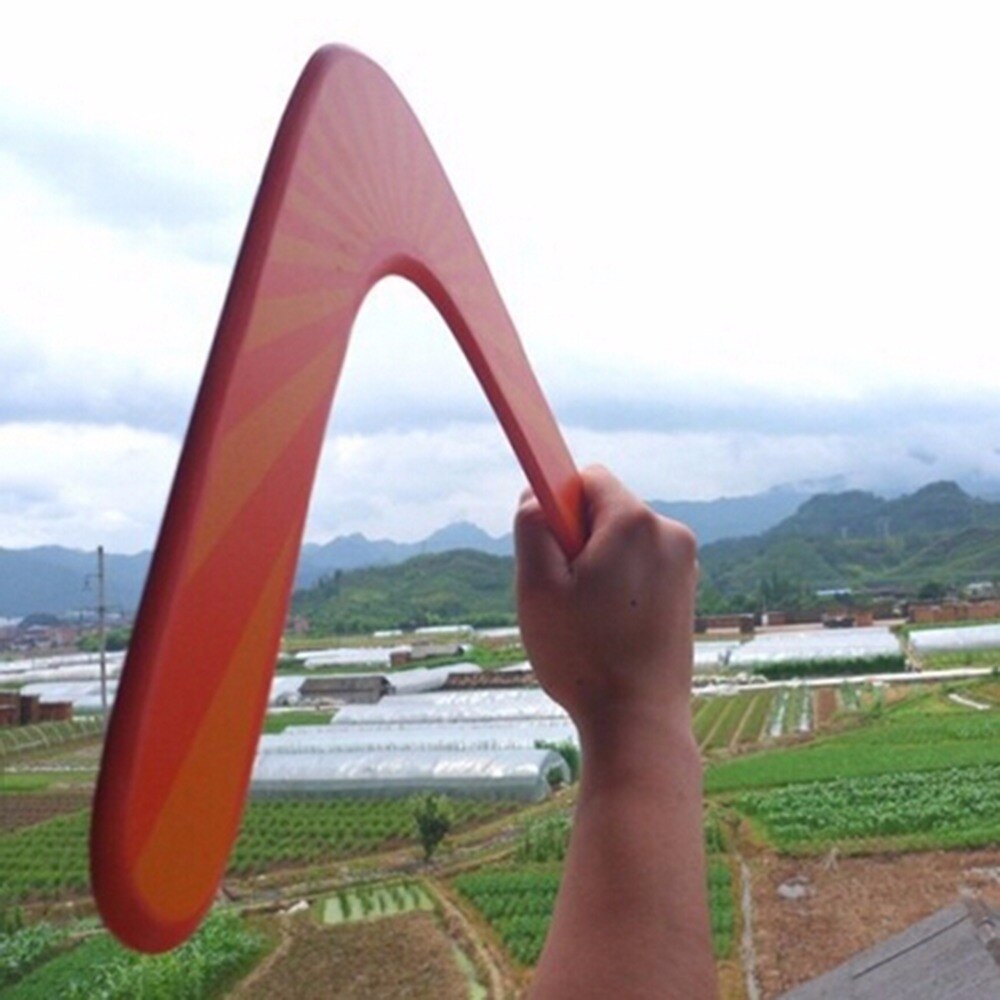 Outdoor Strand Games Classic Gooien Vliegende Speelgoed Fun Boomerang Sport Flying Disc