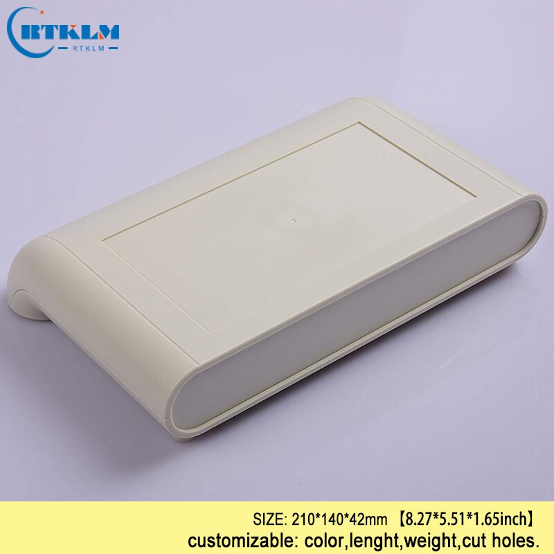 Electric box abs network plastic junction box diy plastic project box wifi distribution box IP54 desktop enclosure 210*140*42mm