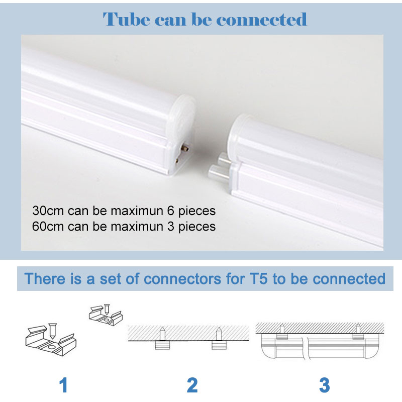 Pvc Led Light PVC Plastic 6W 10W LED Tube Light 220V 110V 60cm 3... – Grandado