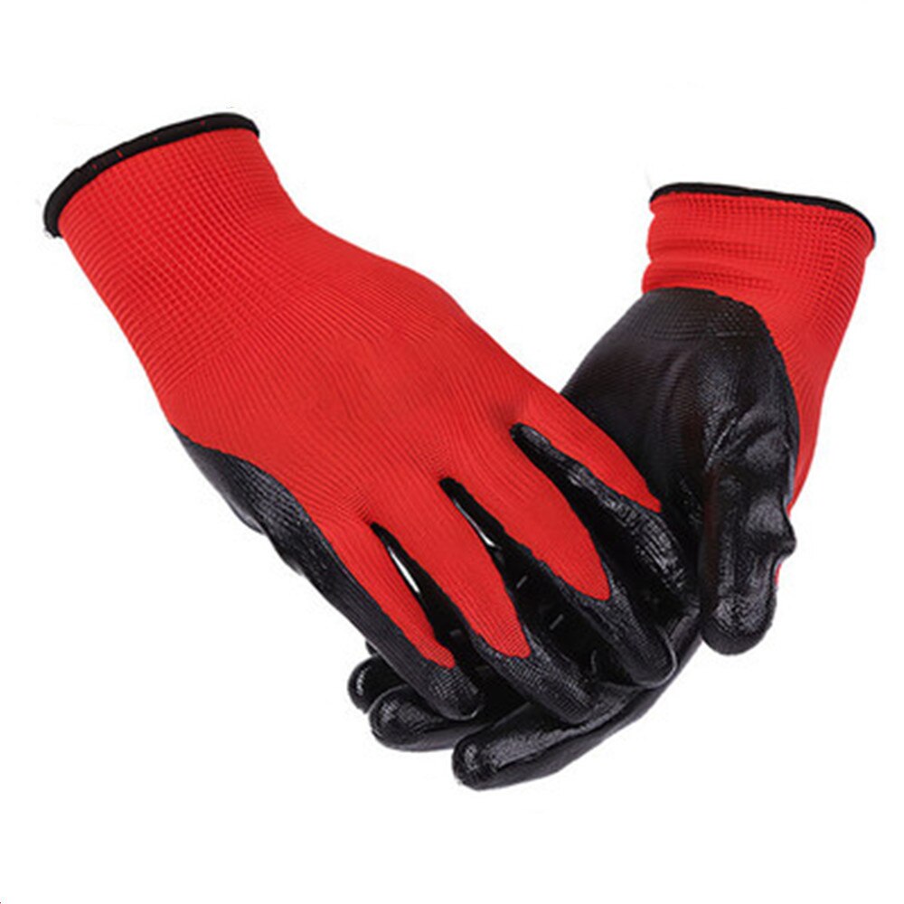 Work Gloves Safety Equipment Man Driving Glove Mining Safety Wear Resistant Rubber Gloves
