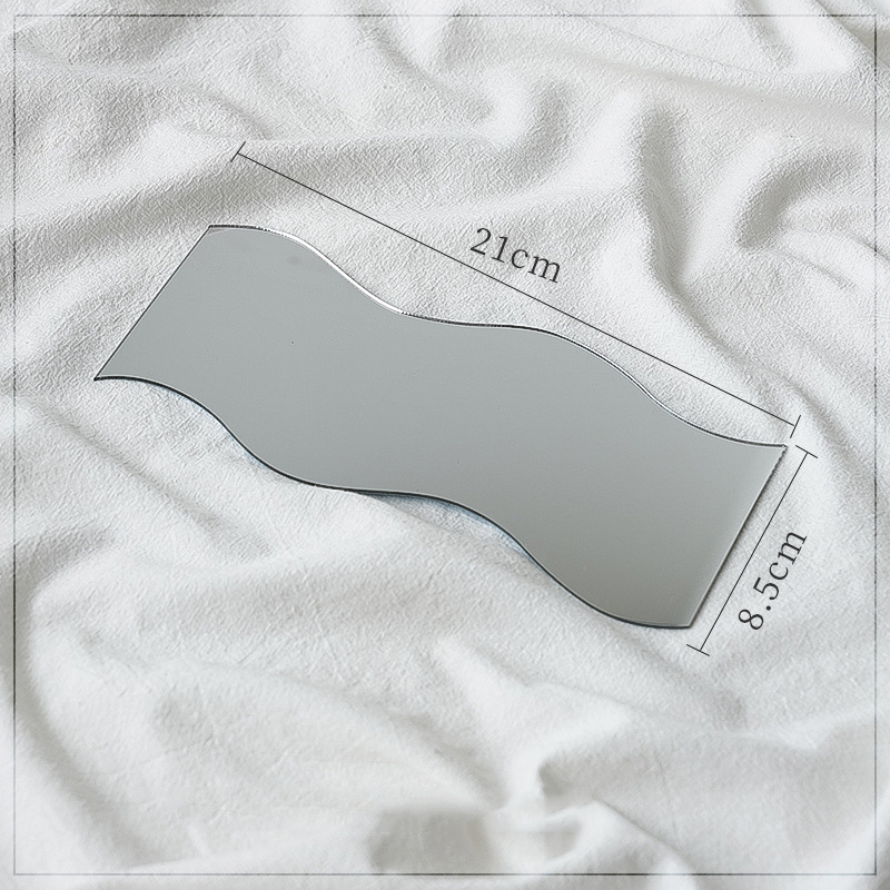 Acrylic Mirror Background for Photography Props Inverted Reflection Art Photo Reflective Jewelry Fotografia INS Shoot: VIOLET/紫罗兰