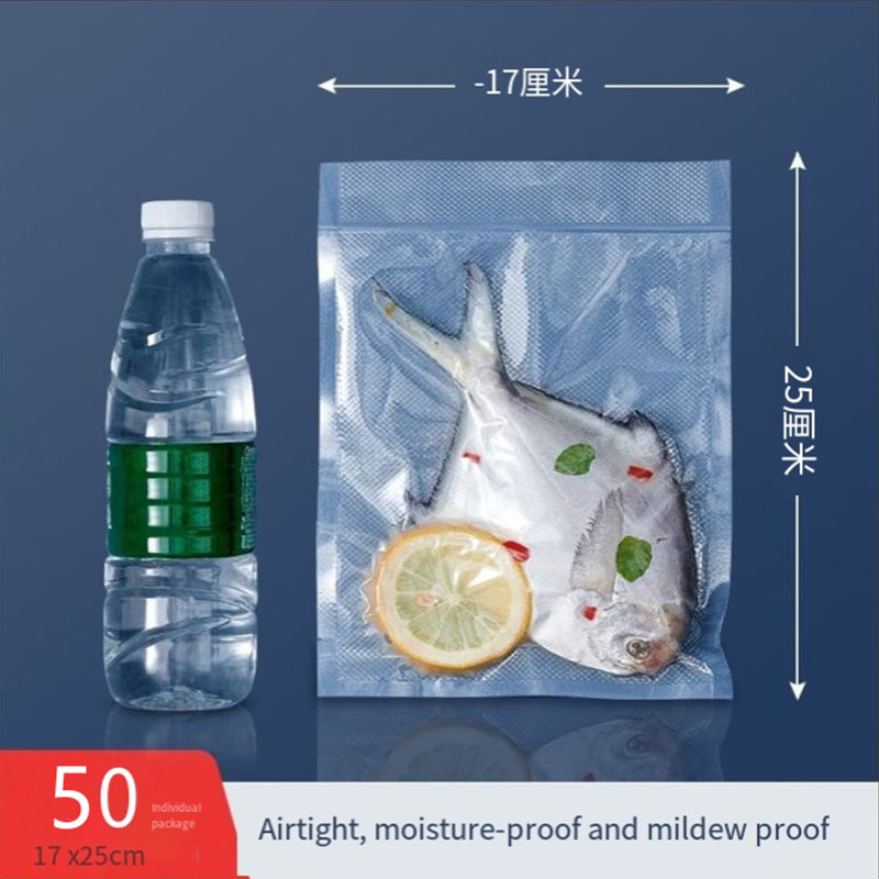 Sealant vacuum grid pattern fresh storage bag plastic seal bag compression bag packaging bag household use vacuum lock fresh