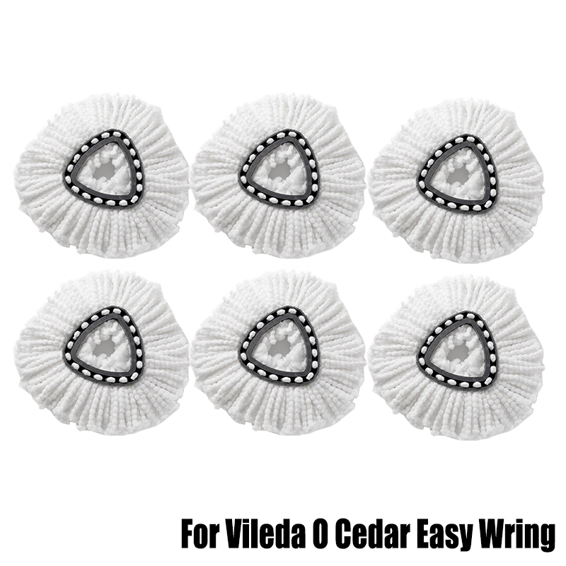 Spin Mop Doek Hoofd Basis Scrub Mop Borstelkop Vervanging voor Vileda O-cedar 360 ° Easy Wring Tank Systeem Douche Vloer Mop Borstel: Chocolade