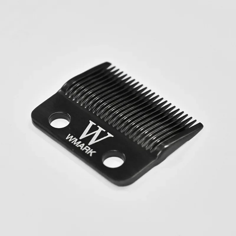 WMARK W-13 DLC FADE cortadora de pelo hoja de repuesto 440C metalurgia de polvo de acero inoxidable hoja móvil de cerámica accesorios de reemplazo