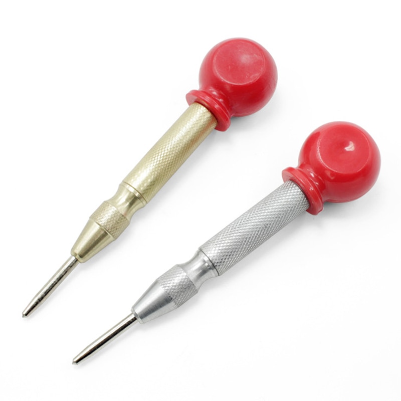 1pc 5 Inch Automatic Center Pin Punch Spring Loaded Marking Starting Holes Tool indentation mark woodworking tool bit