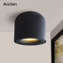 Aisilan LED Downlight Plafondspots Lamp Living Nordic Verlichting Voor Keuken Gangpad Spot light opbouw AC90-260v