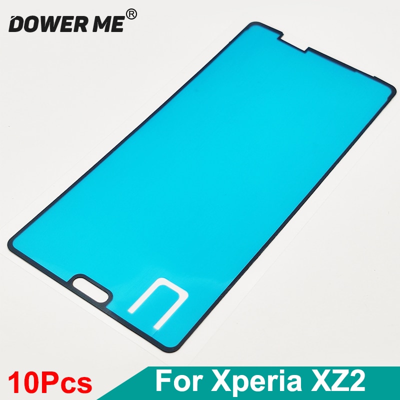 Dote Me 10 pçs/lote Para SONY Xperia XZ2 H8216 H8266 H8296 SOV37 LCD Moldura Frontal Etiqueta Adesiva Cola