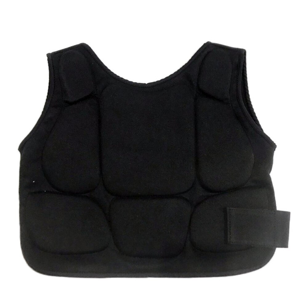 Zwart Karate Borst Guards Body Protector Mannen Vrouwen Schild Pad Voor Mma Kickboxing Boksen Taekwondo Muay Thai Training Kind Vest