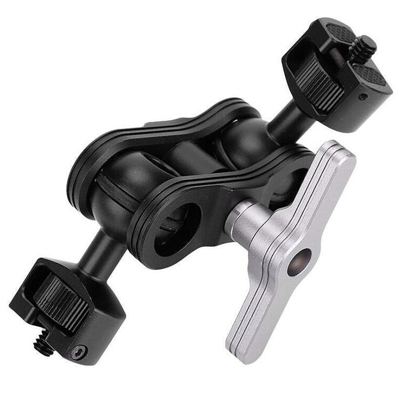 Aluminum Alloy Articulating ic Arm Mount Adapter for Action Camera Monitor Flashlight
