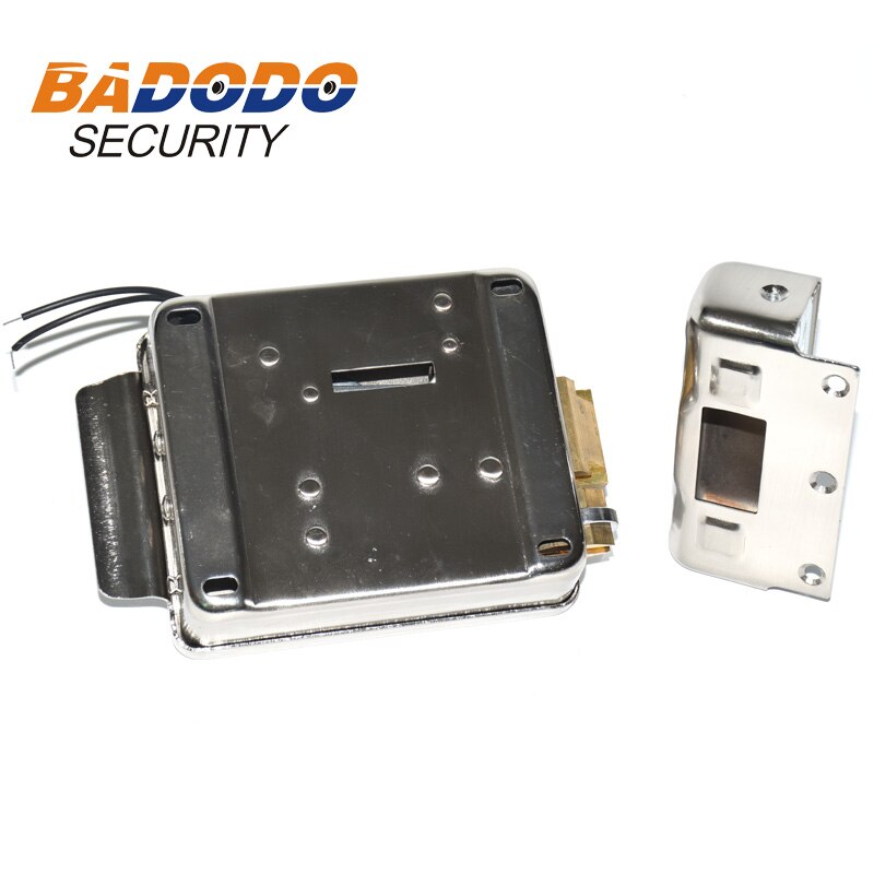 2 remote controlsElectric Gate Door Lock Secure Electric metallic Lock Electronic Door Lock for intercom gate door