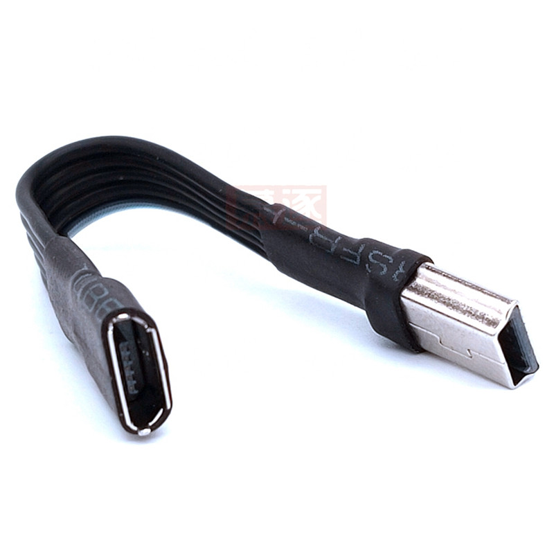 0.1M Mini Usb Male Naar Micro Usb B Vrouwelijke Gegevens Charger Kabel Adapter Converter Charger Data Kabel 0.05M 0.2M 0.3M 0.5M 1M