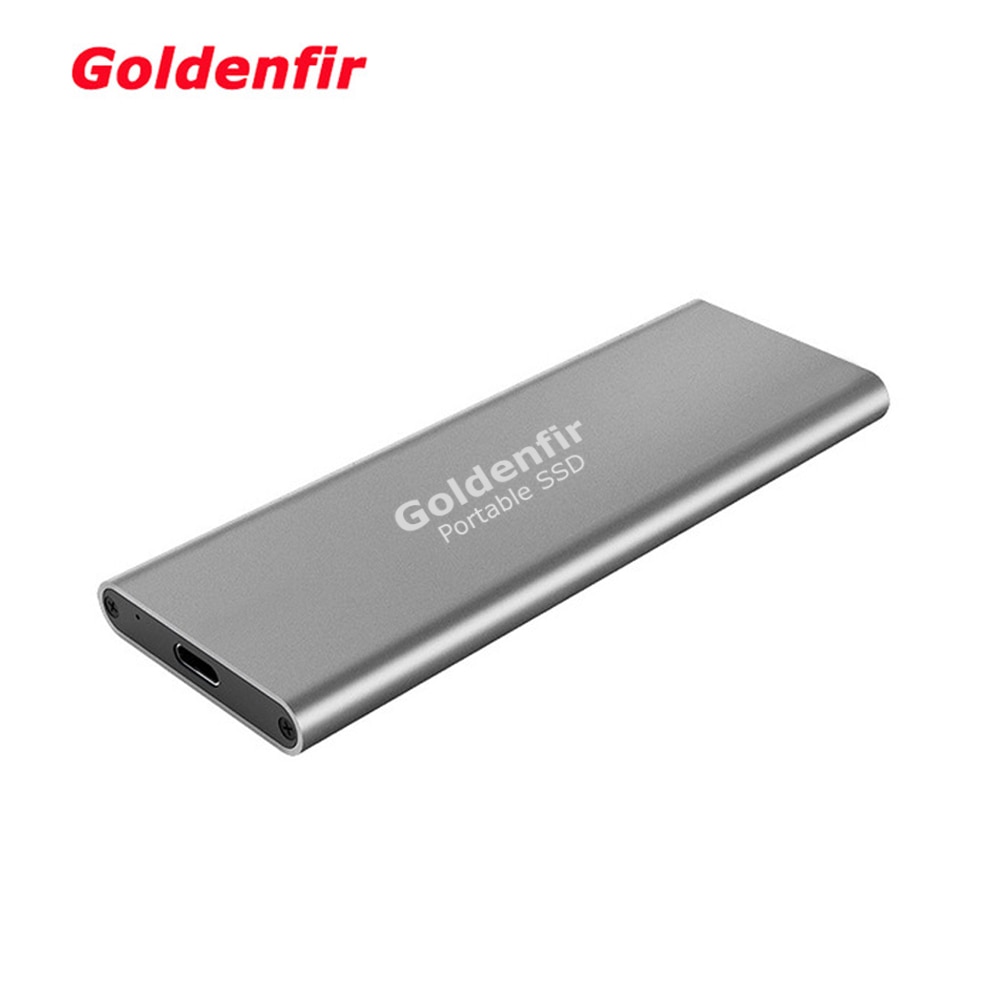 Goldenfir Neueste artikel Tragbare SSD USB 3.1 64GB 128GB 256GB 512GB 1TB Externe fest Zustand Antrieb für Geschäft und Privatgelände