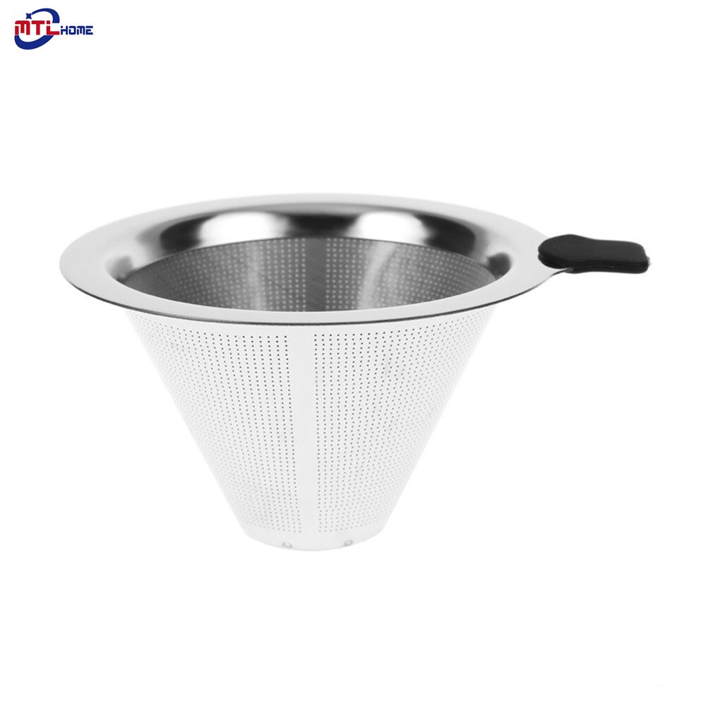 High-Temperature Resistant Glass Coffee Maker Coffee Pot Espresso Coffee Machine With Stainless Steel V60 Filter: filter