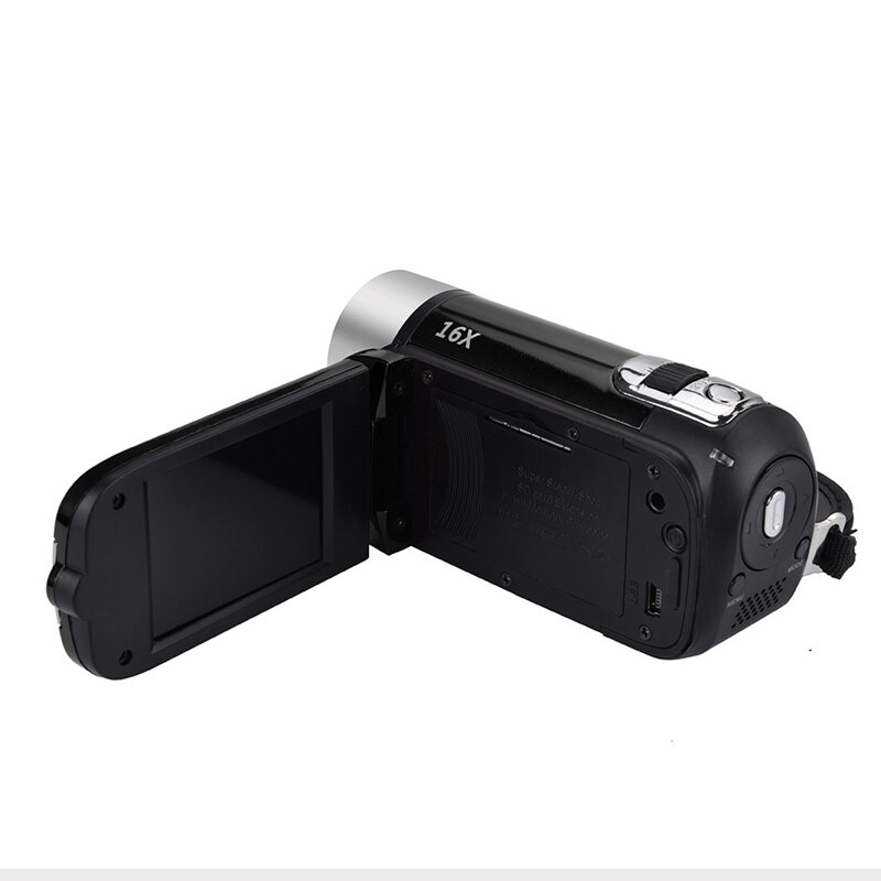 2.4 pouce TFT Sn 16X Zoom numérique DV caméscope vidéo HD 1080P caméra numérique portable capteur Cmos jusqu'à 32 go SD noir