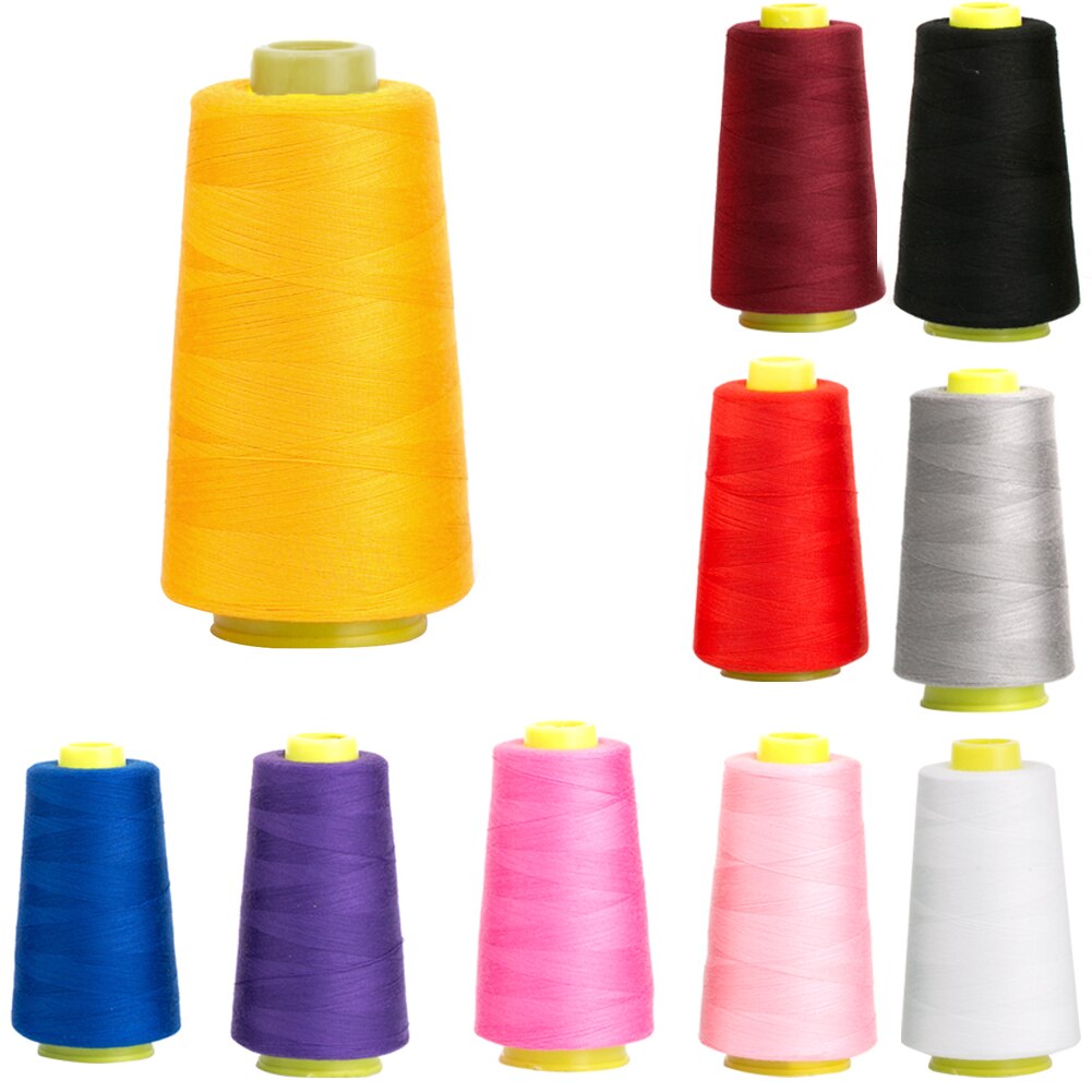 Hand Stitching Spools Heavy Duty Thread Serger Quilting Sewing Knitting 40/2 Polyester