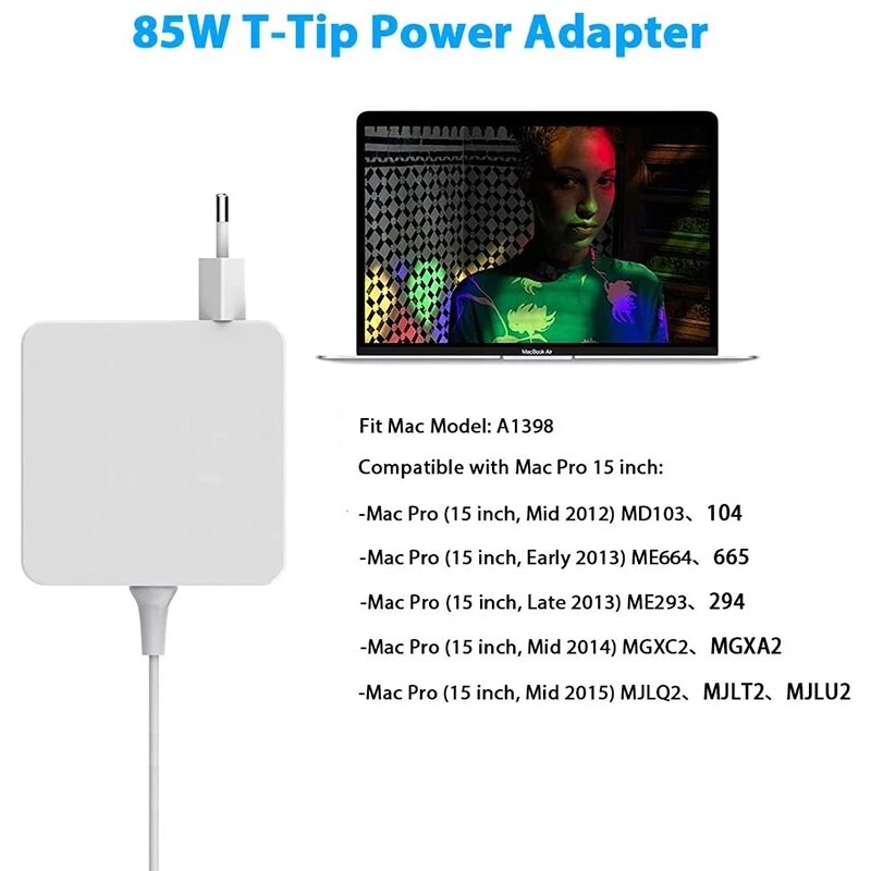 100% Werken Magsafe 60W 16.5V 3.65A Power Adapter Oplader Voor Apple Macbook Pro A1184 A1330 A1344 A1278 a1342 A1181 A1280