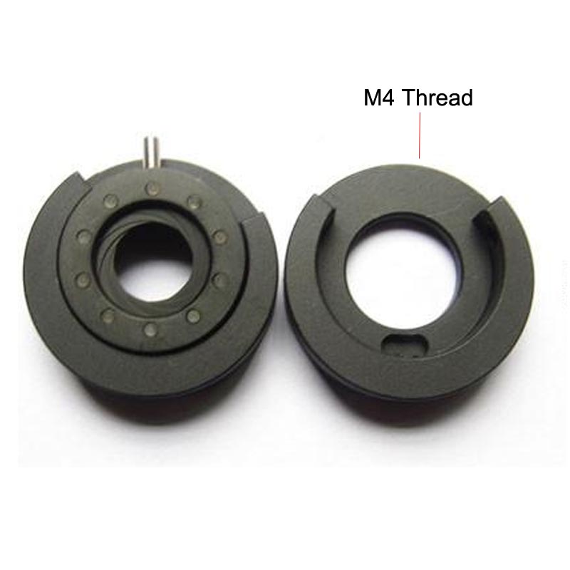 1-12 mm Adjustable Iris Diaphragm Aperture Condenser with M4 Thread 10 Blades for Camera Lens Microscope Accessories