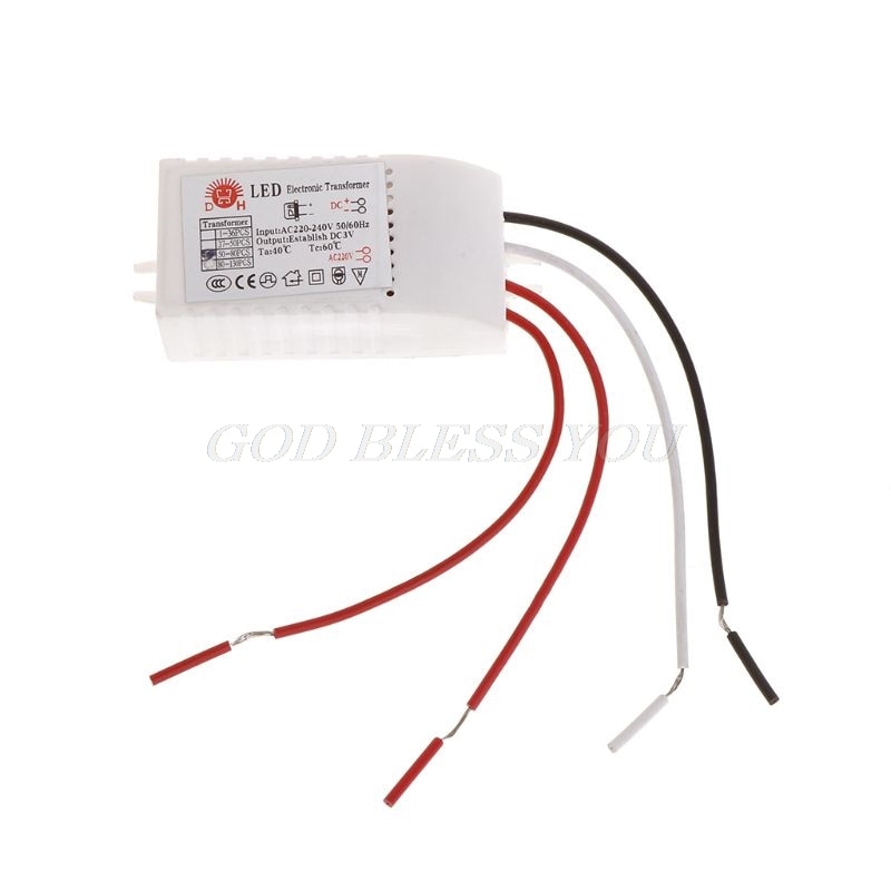 Ac 220-240v elektronisk transformer strømforsyning driver til string led 50-80 stk